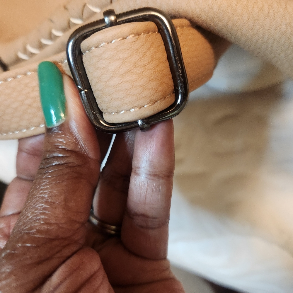 Kilamal  brown purse. Three compartments on the inside. Double shoulder … - Picture 7 of 9